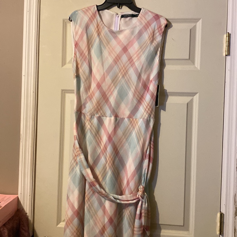 Ralph Lauren tartan dress